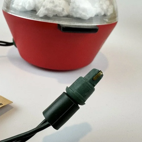 Hallmark 1990 Hop 'n Pop Popper Magic Motion Ornament Mouse Popcorn 07353 w/ Box - Picture 3 of 7